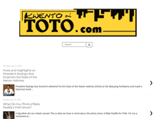 Tablet Screenshot of kwentonitoto.com